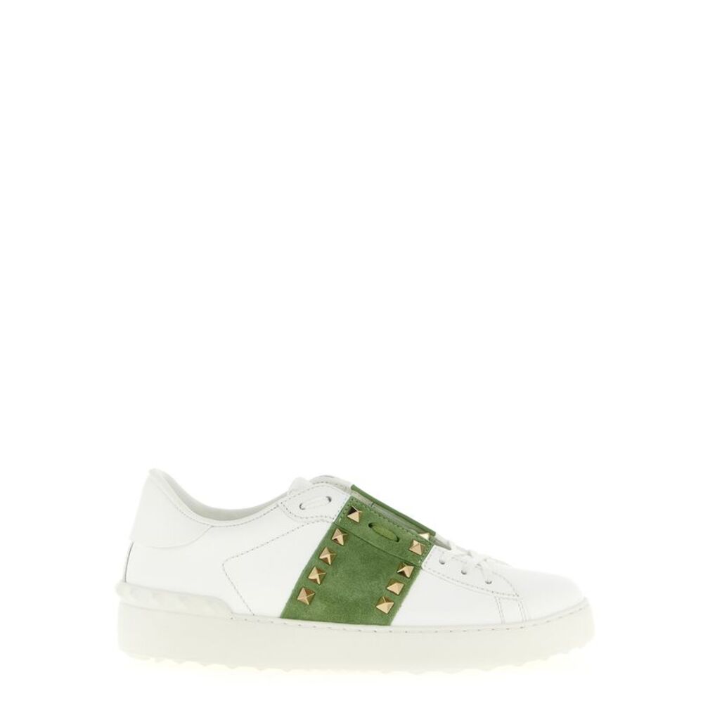 Valentino Garavani Bicolor Calfskin Low Top Women's Sneakers